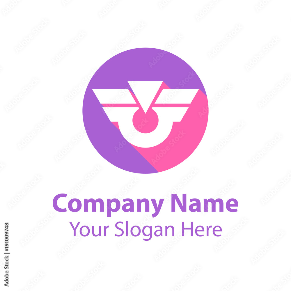 Abstract graphic icon, logo design template, symbol for company Abstract graphic icon, logo design template, symbol for company
