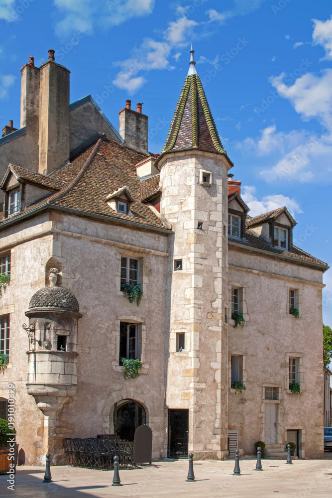 Beaune. Maisons anciennes en centre ville, Côtes d'or, Bourgogne, France
