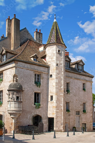 Beaune. Maisons anciennes en centre ville, Côtes d'or, Bourgogne, France 
