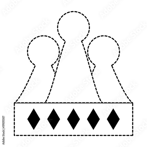 King crown icon image