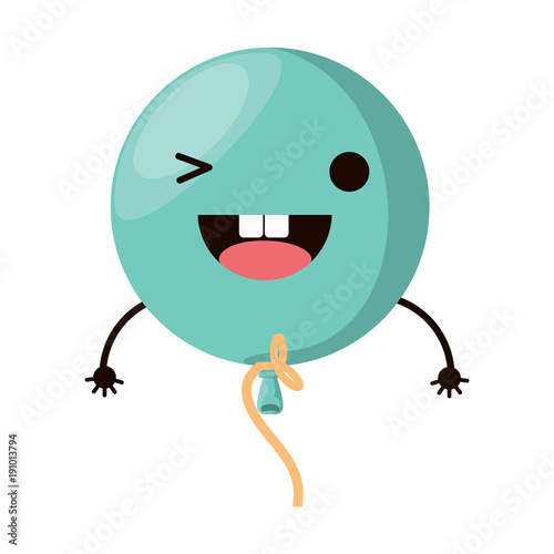 kawaii balloon icon