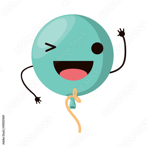 kawaii balloon icon