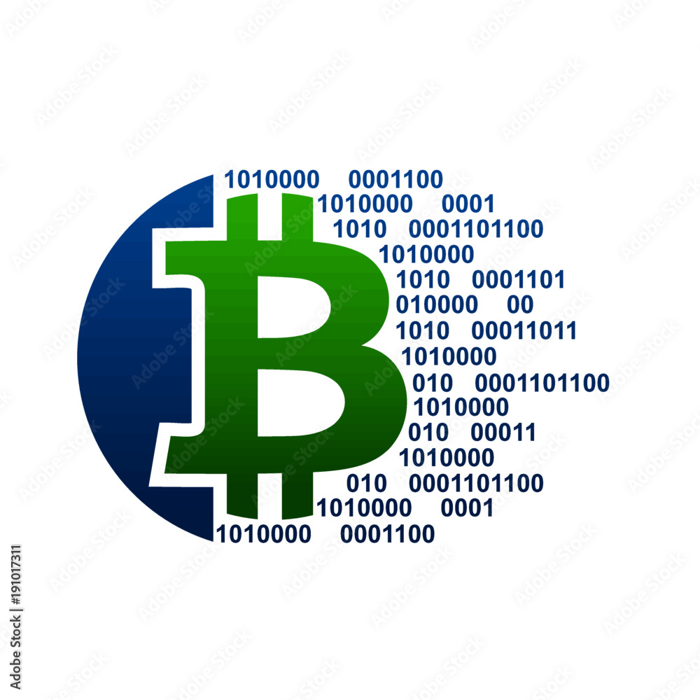 Obraz premium Crypto Currency Logo