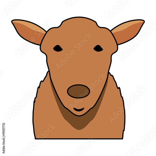 cartoon deer icon image