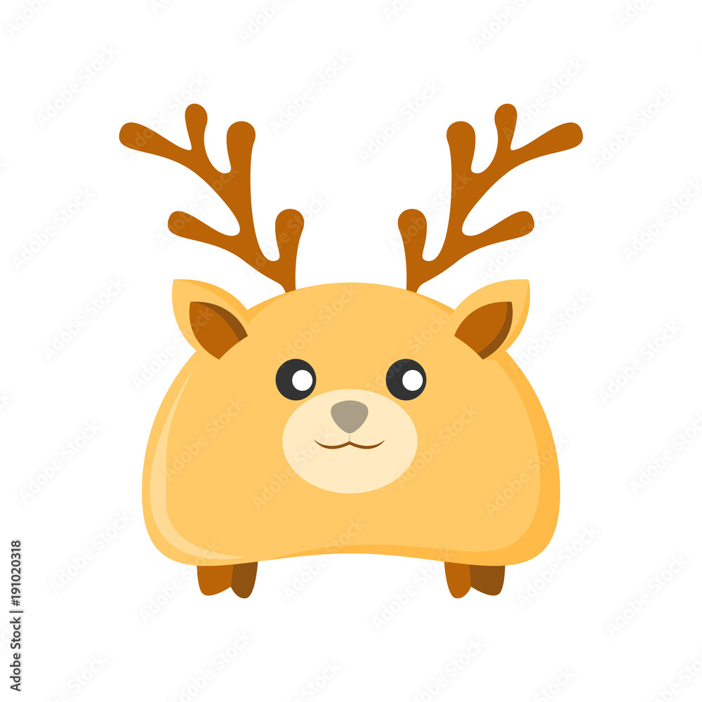 Cute Deer Character Animal Illustration Cute Deer Character Animal Illustration