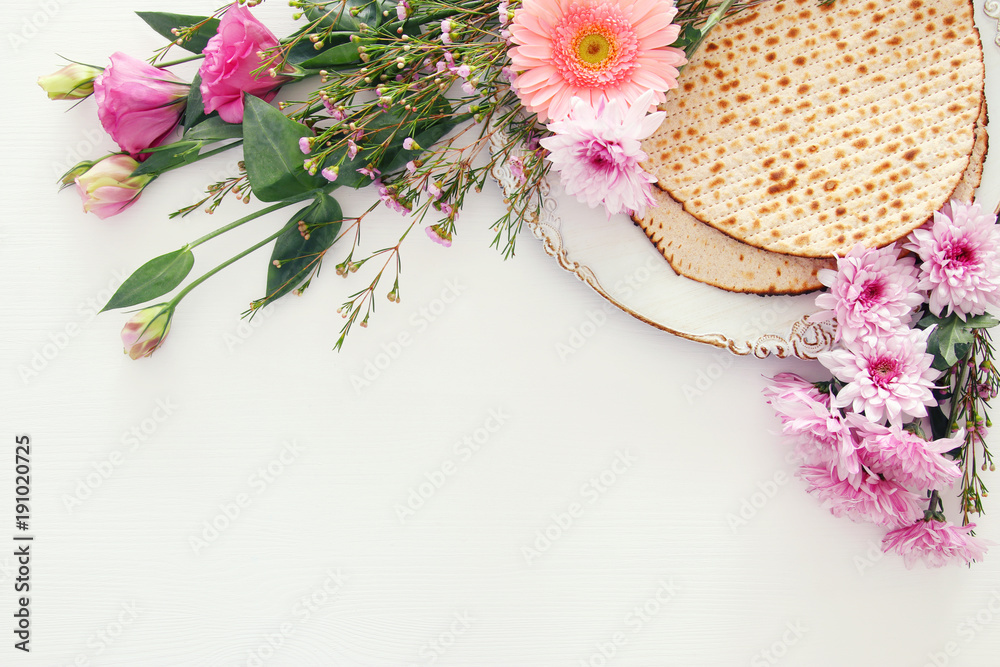 Fototapeta premium Pesah celebration concept (jewish Passover holiday).