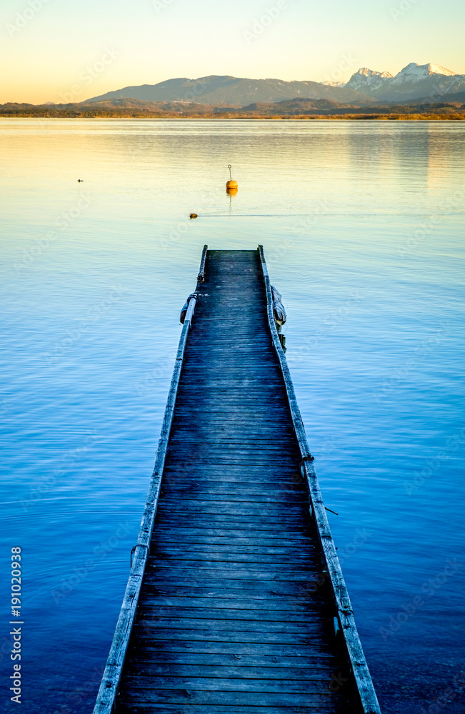 Fototapeta premium chiemsee lake
