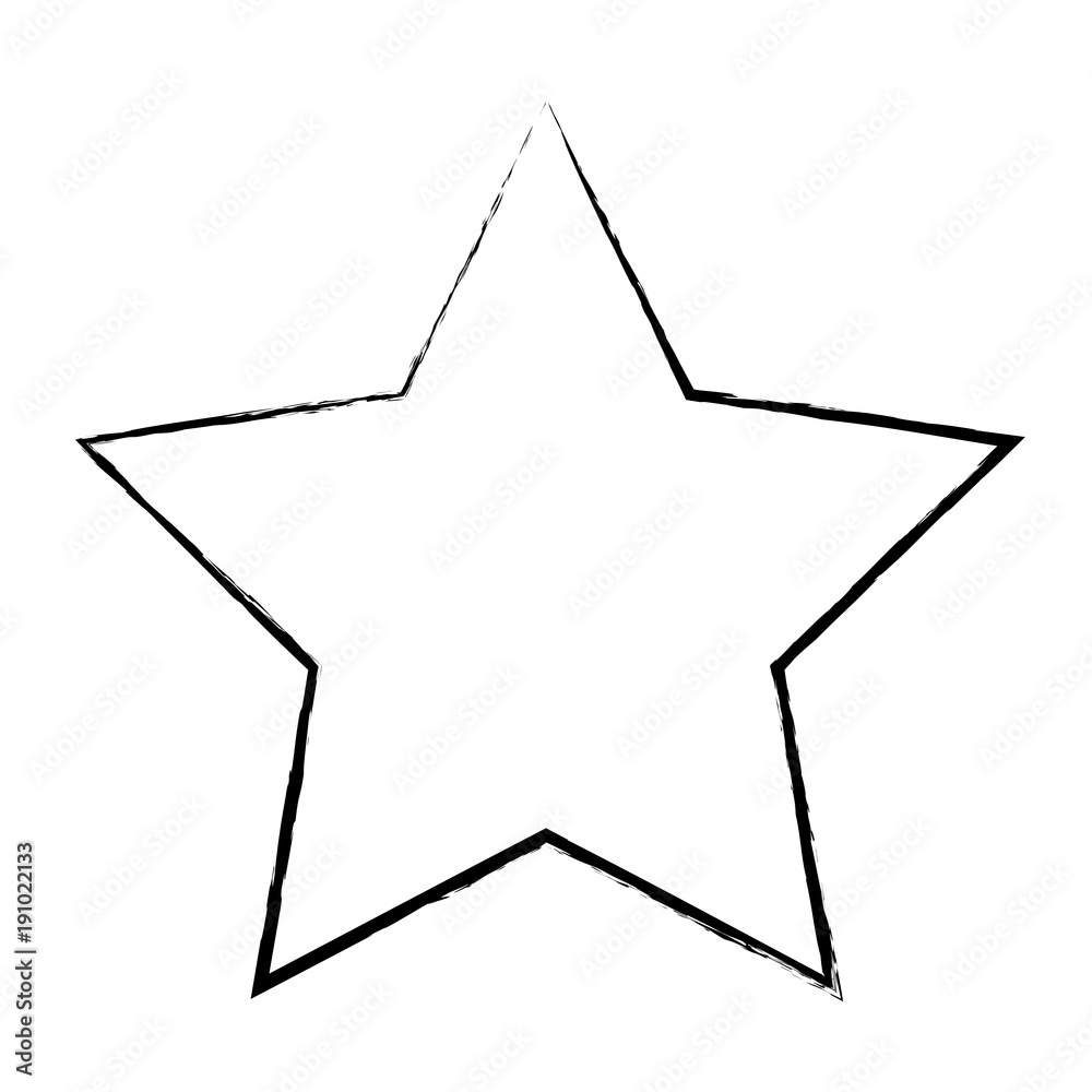 Star shape icon image