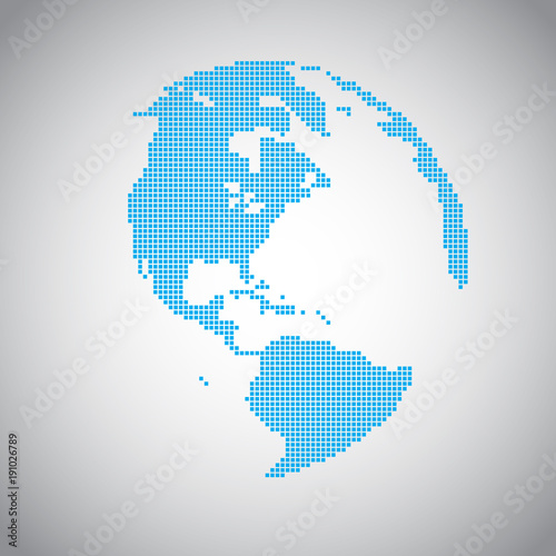 Pixel vector Earth