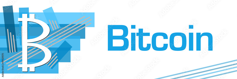 Bitcoin Blue Stroked Stripes Bitcoin Blue Stroked Stripes