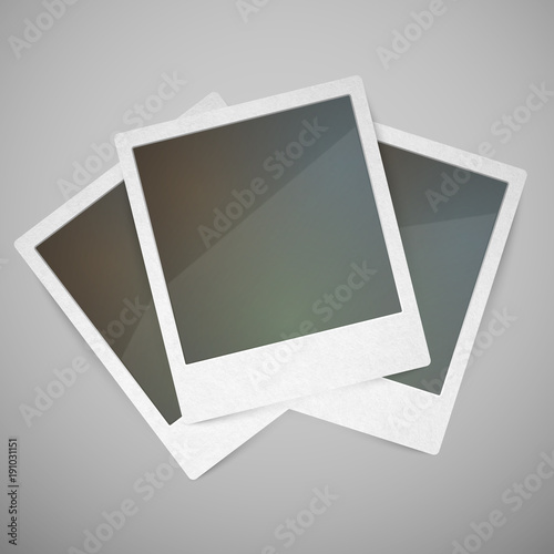 Vector photo frames