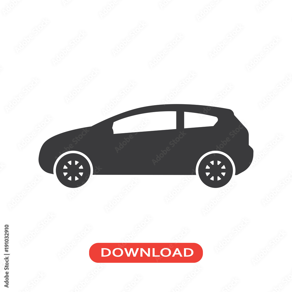 Car of Hatchback model icon Car of Hatchback model icon