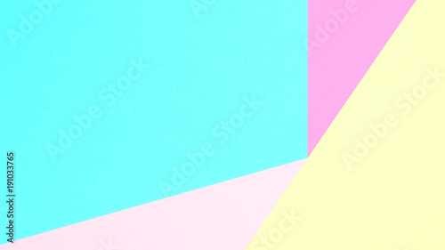 Abstract pastel coloured paper texture minimalism background. Minimal geometric shapes and lines in pastel colours.