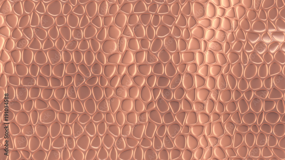 Luxurious silver pink background with leather texture. 3d illustration, 3d rendering.