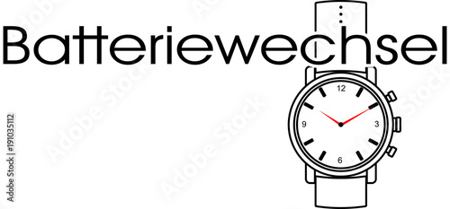 Batteriewechsel Schlüsseldienst Uhr Batterie 