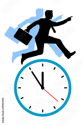 Running Business Man - 9