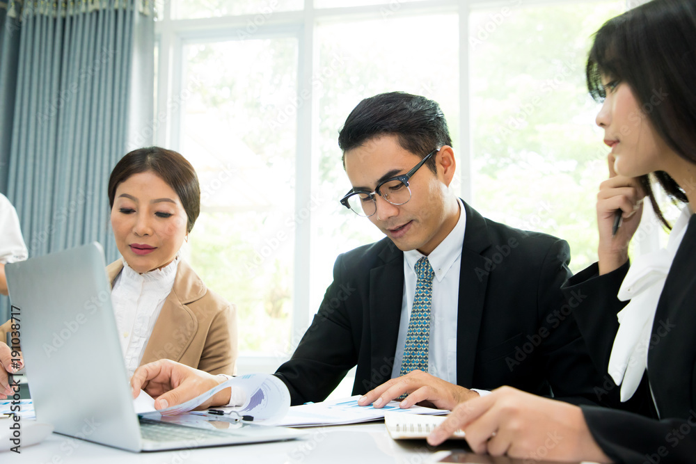 business people having a conference in the meeting room business people having a conference in the meeting room