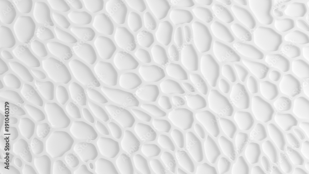 Fototapeta premium White texture. 3d illustration, 3d rendering.