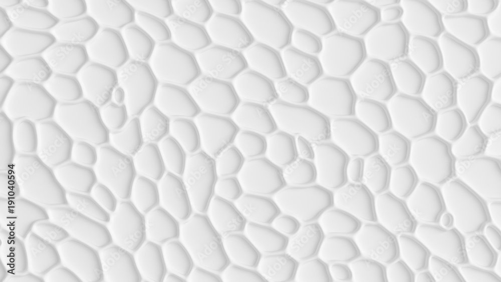 Naklejka premium White texture. 3d illustration, 3d rendering.