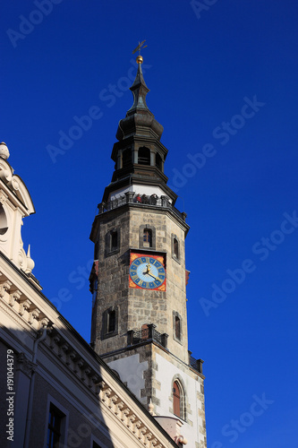 Rathausturm in Goerlitz, Sachsen, Deutschland