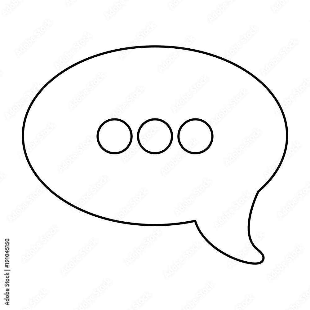 Naklejka premium speech bubble icon