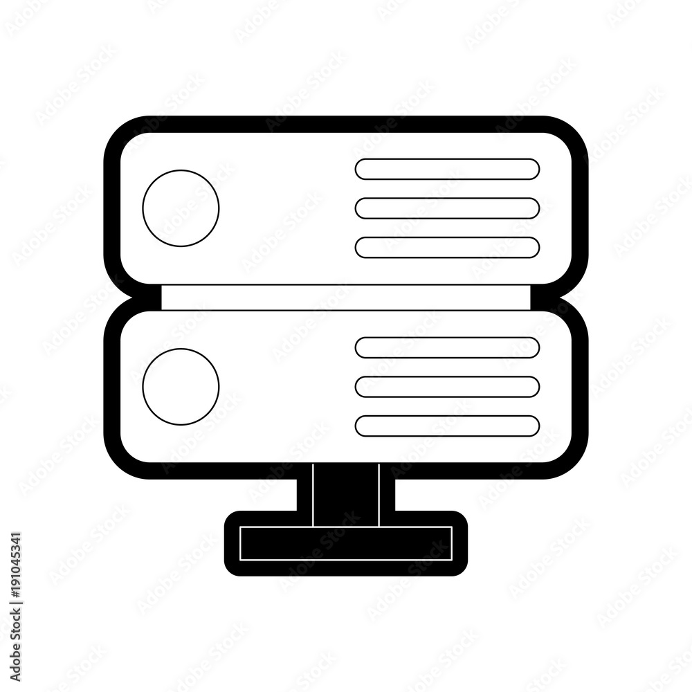 data server rack icon data server rack icon