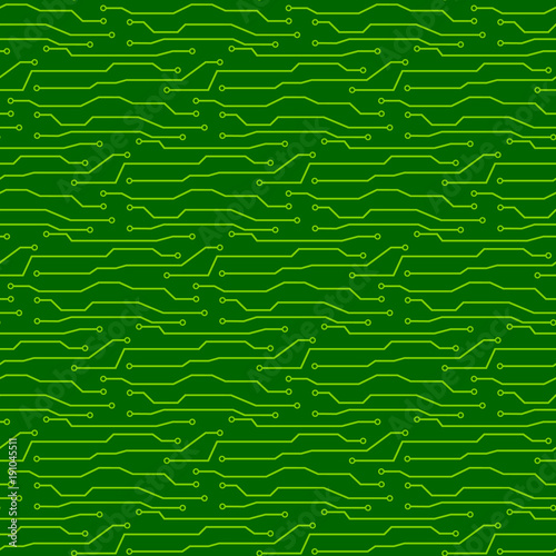  Seamless pattern of circuit board. Vector circuit board illustration background