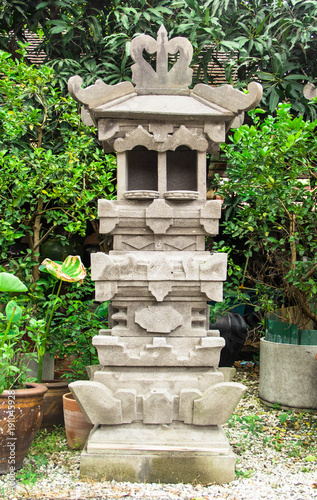 stone statue bali style