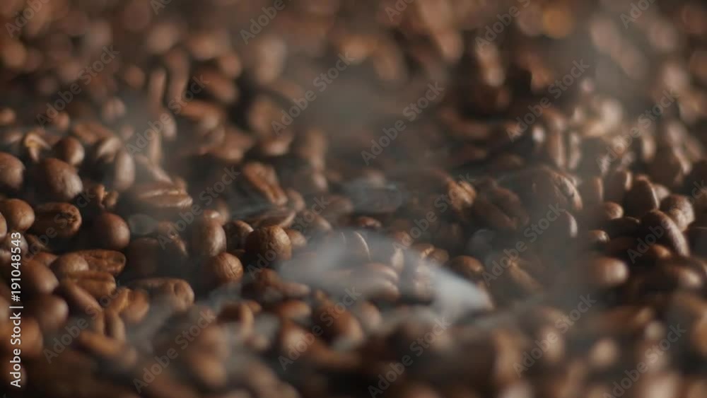 roasting coffee beans