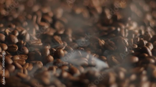 roasting coffee beans