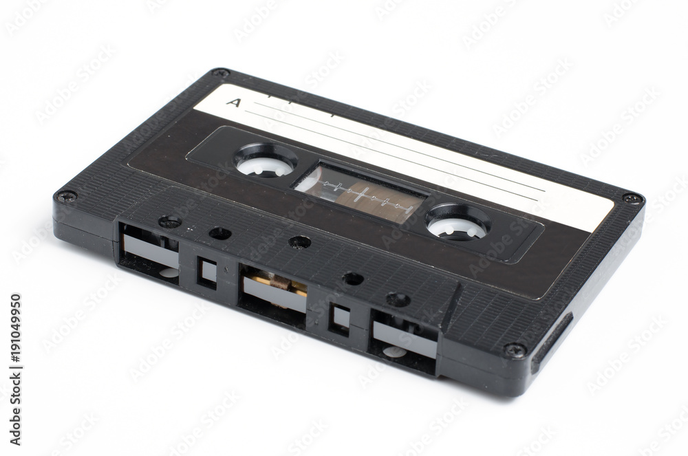 Old audio cassette Old audio cassette