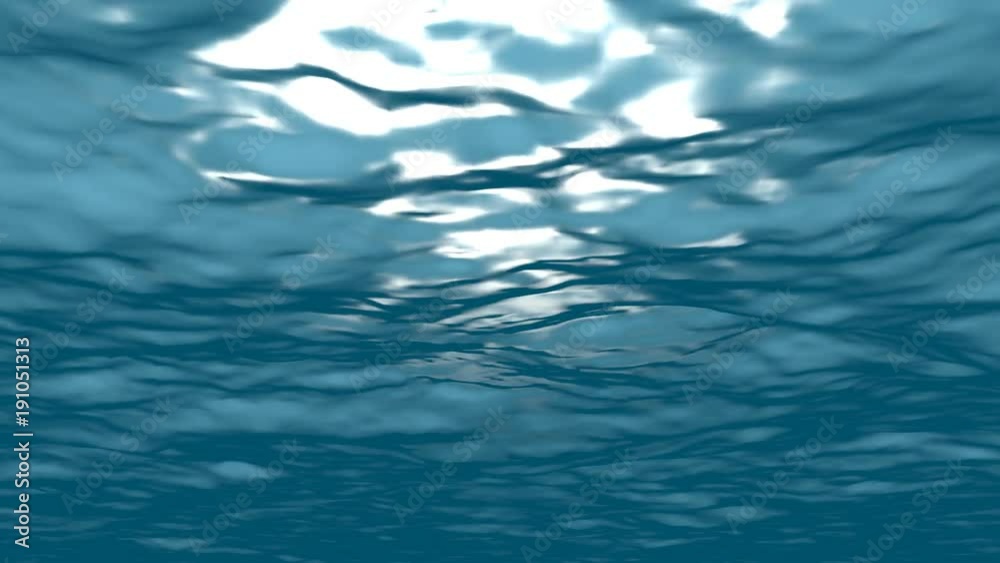 Ocean surface seen from below Ocean surface seen from below