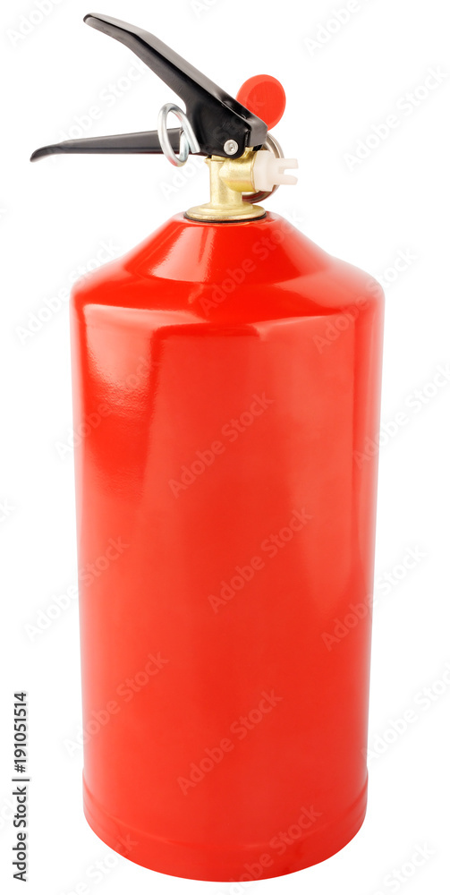 Fire extinguisher isolated on white Fire extinguisher isolated on white