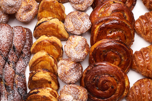 Assortment of french pastries