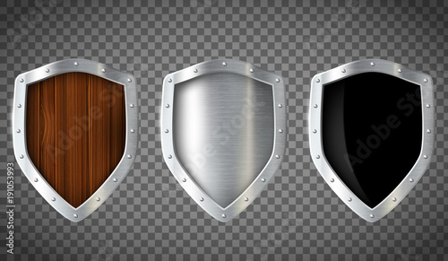 Set of shield
