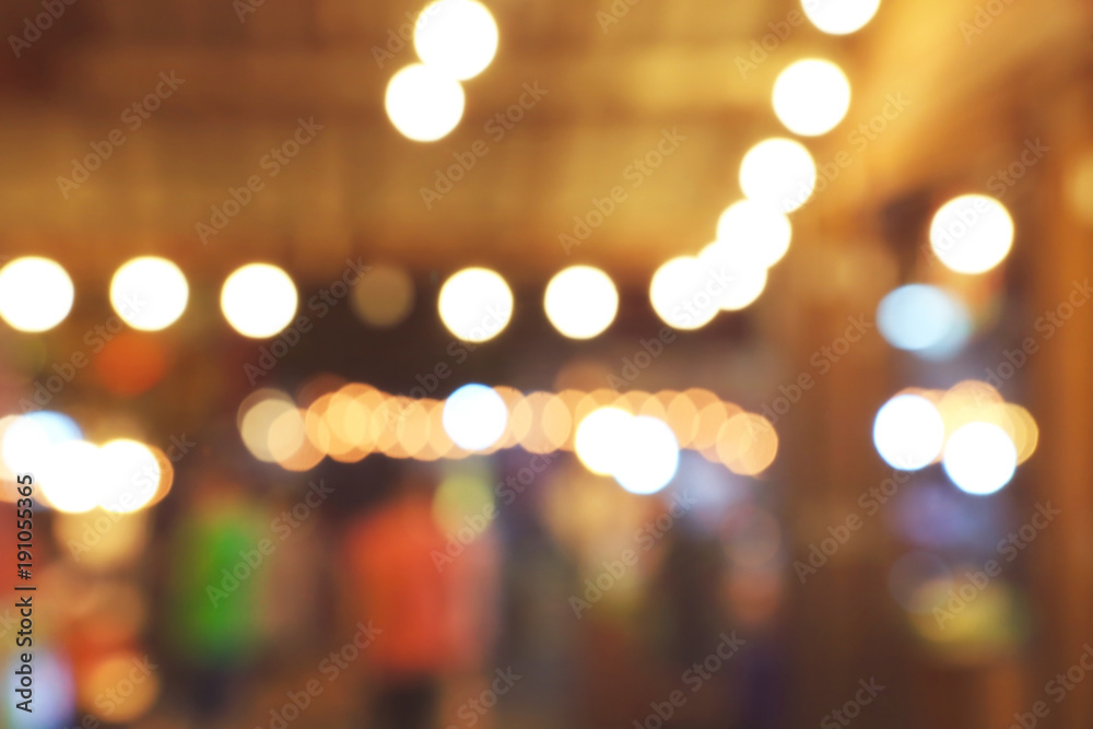Fototapeta premium Abstract blur light bokeh background