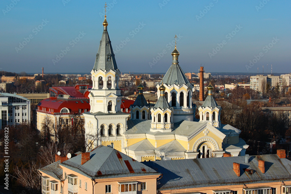 Cathedral of the Holy Transfiguration in Zhytomyr, Ukraine