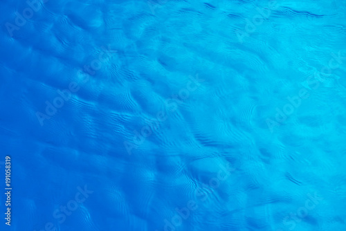 texture of blue water