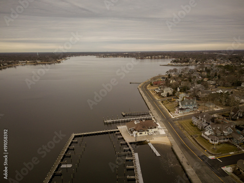 Aerial of Toms River New Jersey