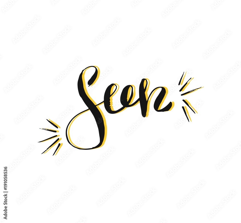 Fototapeta premium Hand drawn vector abstract summer time inspirational ink shabby graphic handwritten calligraphy phase text Sun isolated on white background