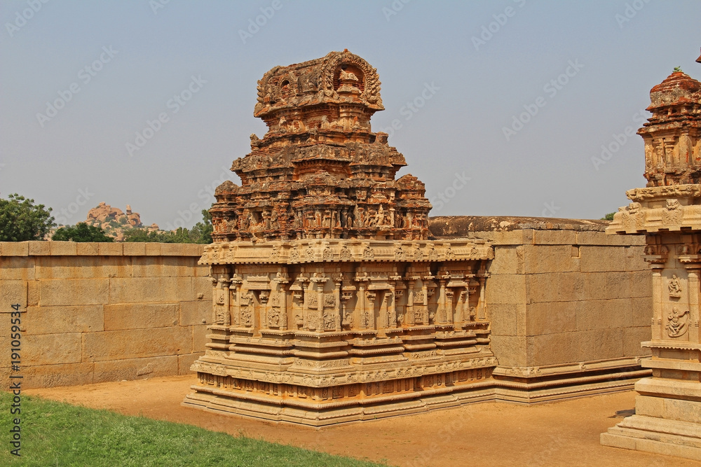Hazara Rama Temple, Hampi, Karnataka, India Hazara Rama Temple, Hampi, Karnataka, India