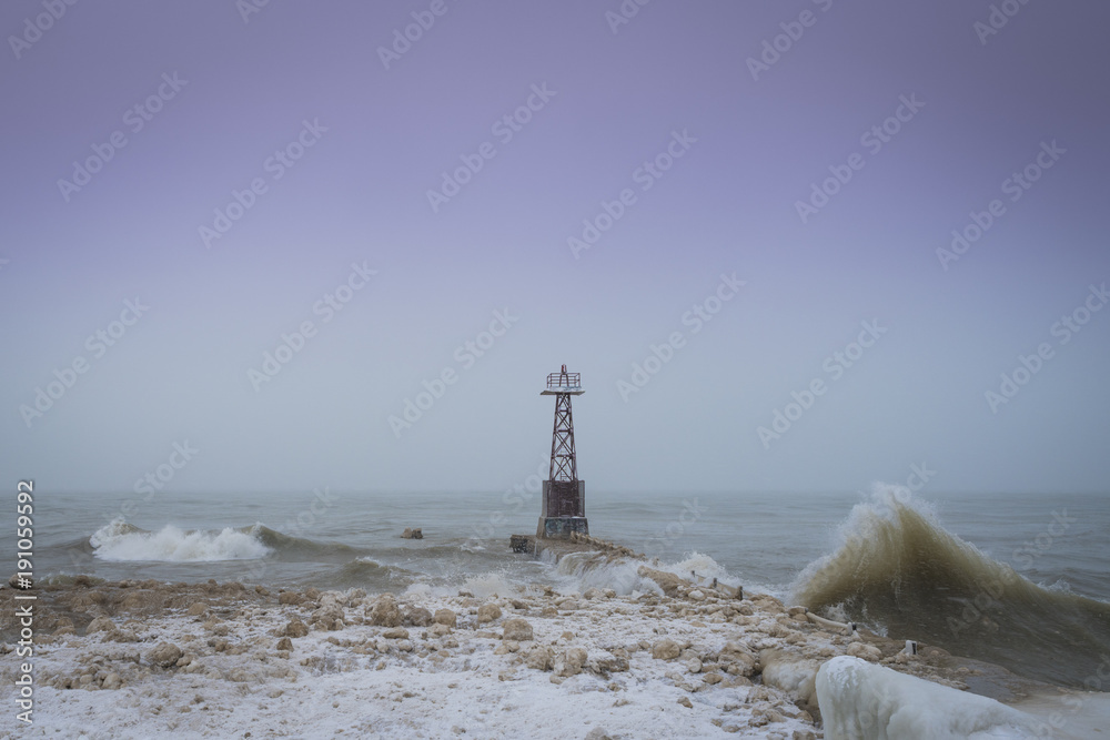 Storm at the Lighthouse