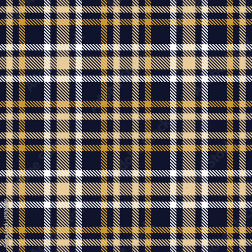 Tartan seamless vector pattern. Checkered plaid texture. Geometrical square background for fabric