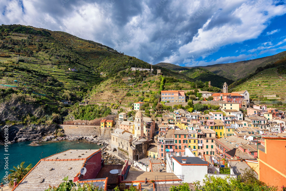 Vernazza, Cinque Terre (Italian Riviera, Liguria) amazing beautiful view
