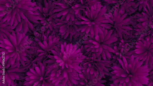 Wallpaper Mural Beautiful background with flowers. 3d illustration, 3d rendering. Torontodigital.ca