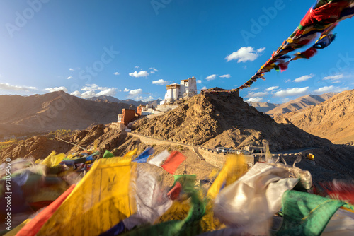 Namgyal Tsemo Gompa in Leh, Ladakh, India. photo