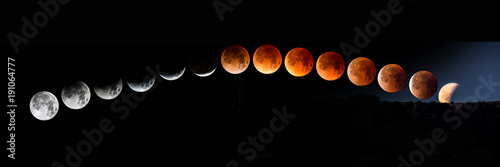 Once in a Blue Blood Super Moon photo