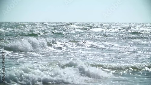 The sea and the waves