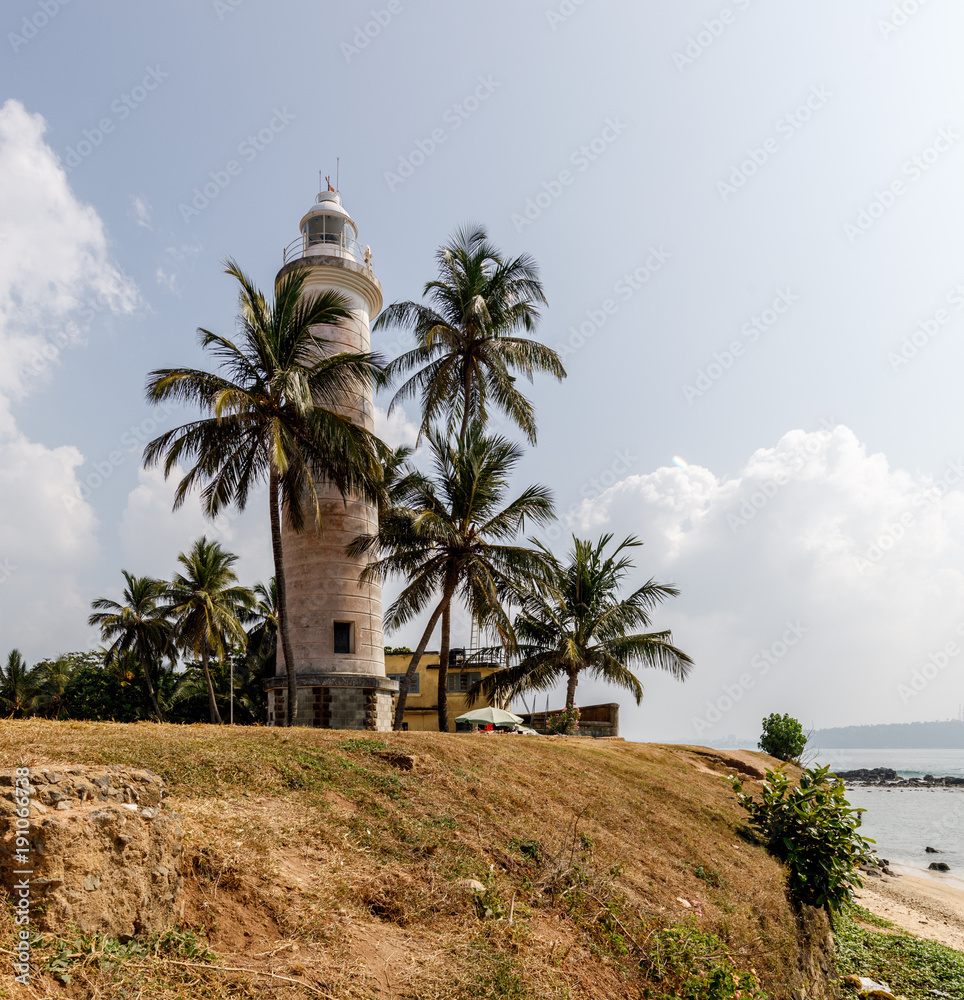 Der Leuchtturm von Galle auf Sri Lanka