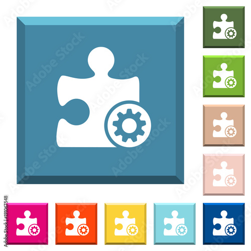 Plugin settings white icons on edged square buttons